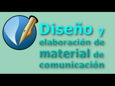 Diseño y elaboración de material de comunicación